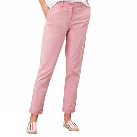 Joules Pants & Jumpsuits Joules Hesford Pink Relaxed Fit Chino